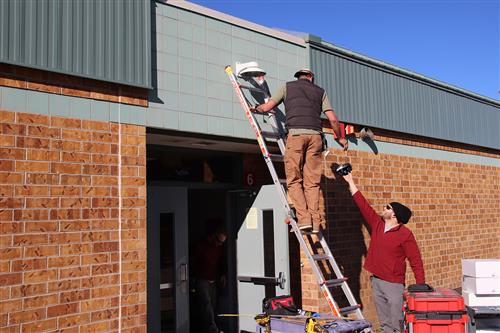 Security integrators install camera systems at Running Creek Elementary